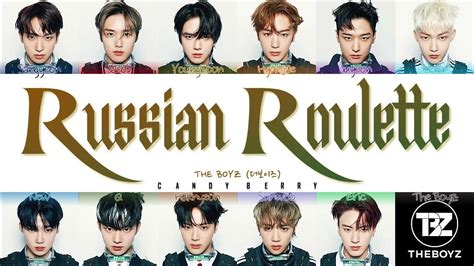 russian roulette lyrics english|THE BOYZ .